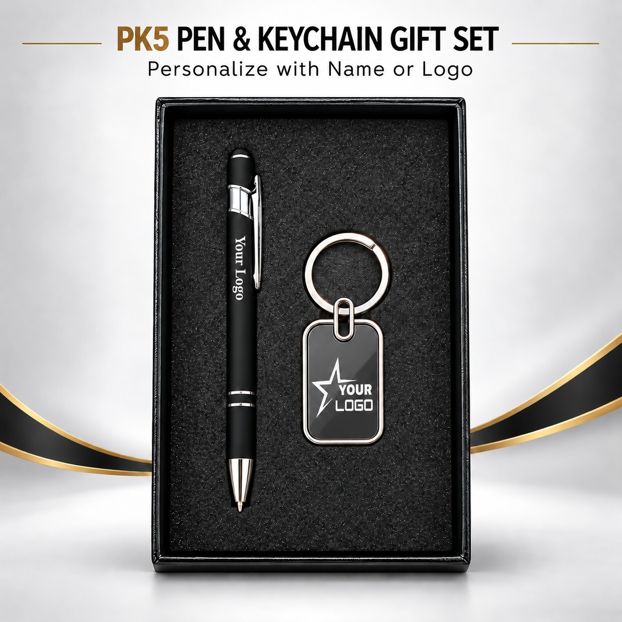PK5 Pen & Keychain Gift Set